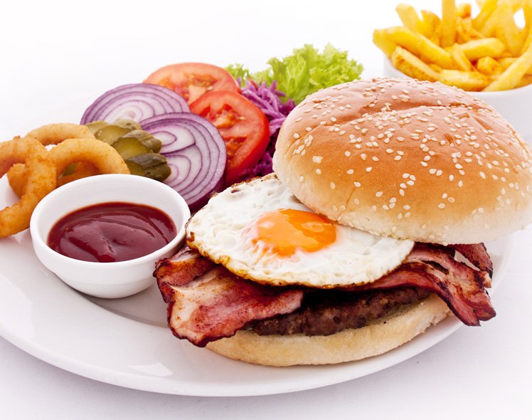 [Čerstvý hovädzí burger len pre Teba!]